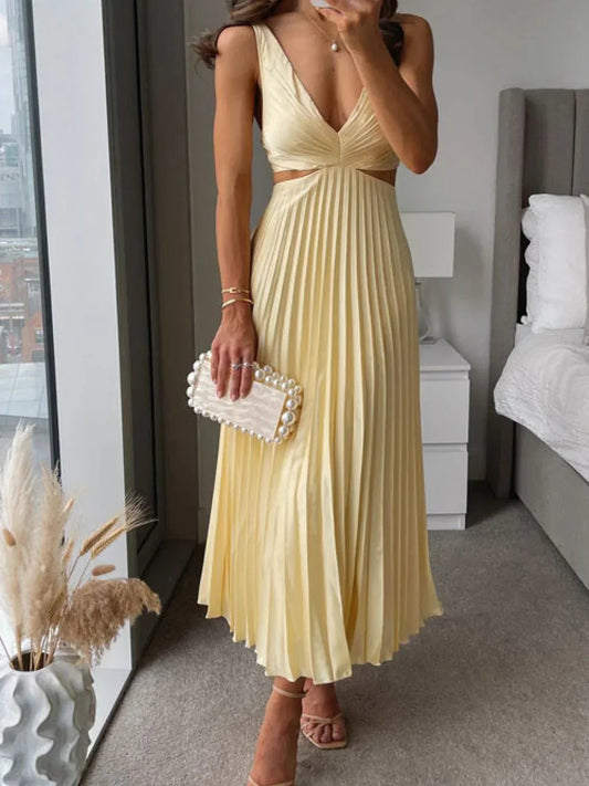 Conjunto Zampia de dos piezas con top amplio y pantalón fluido, estilo elegante y moderno