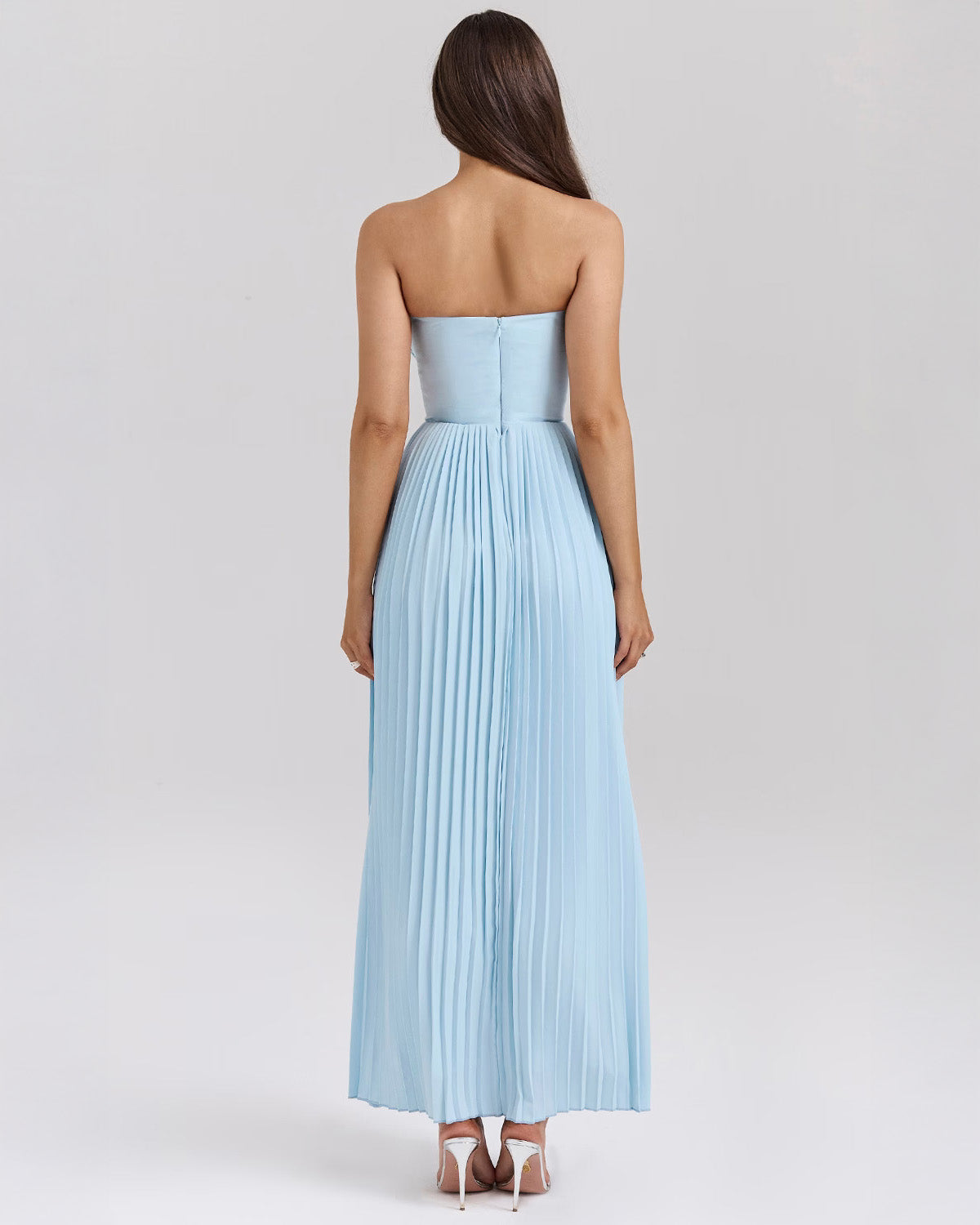 Vestido largo Siena mujer con estilo natural y corte fluido